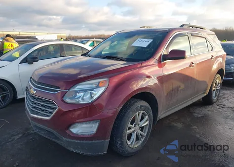 2017 Chevrolet Equinox Lt из США, поврежденный, VIN 2GNALCEK6H1588100